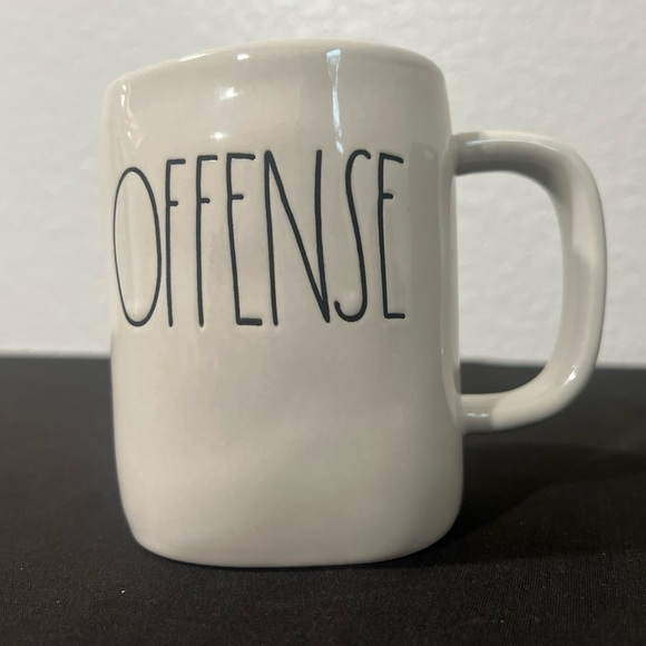 RAE DUNN DEFENSE/OFFENSE MUG - Picture 2 of 4